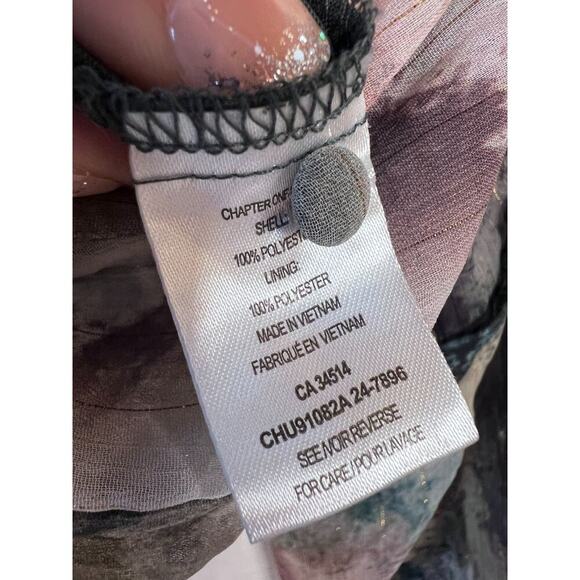 Haver London Blouse Size XL Multicolor Long Sleeves - Picture 4 of 6